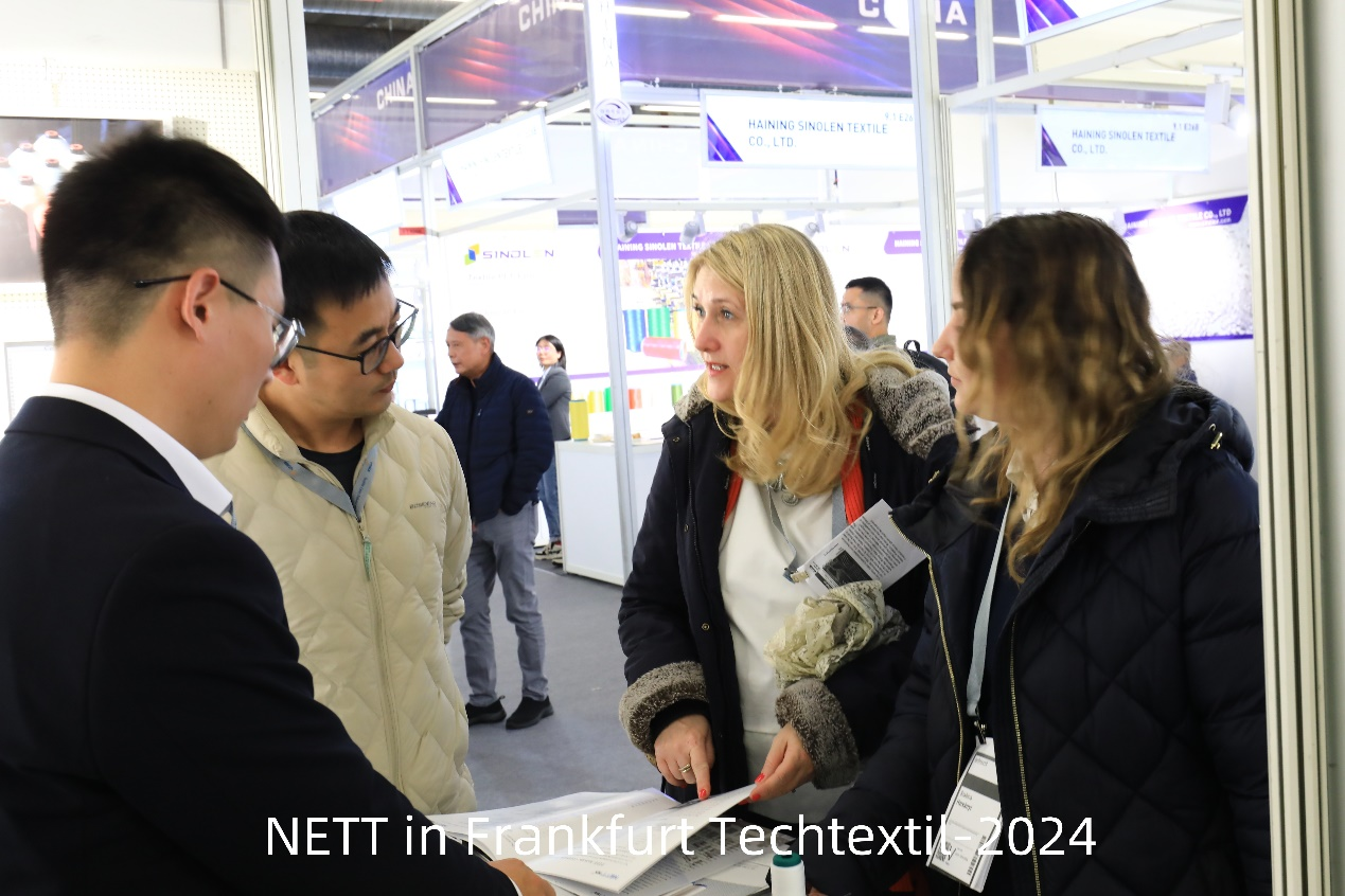 Ondersteuning van de ultra-schone productie van TTF, NETT FLONTEX® vloeibare filtratieindustrie op de Duitse handelsbeurs voor industrieel textiel en niet-gewoven